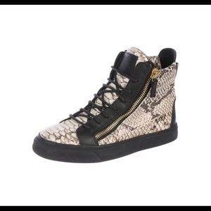 Giuseppe Zanotti snakeskin sz 8